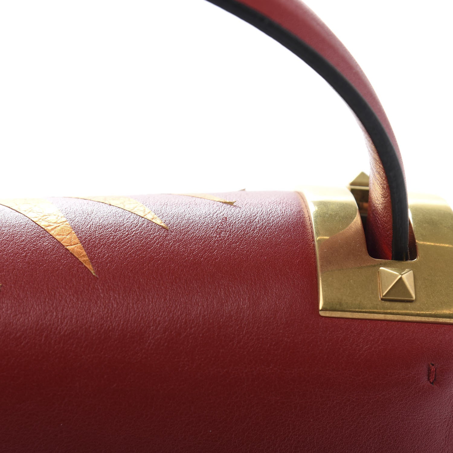 Valentino Garavani Calfskin Enchanted Wonderland My Rockstud Frame Bag Rosso Valentino 12 of 14