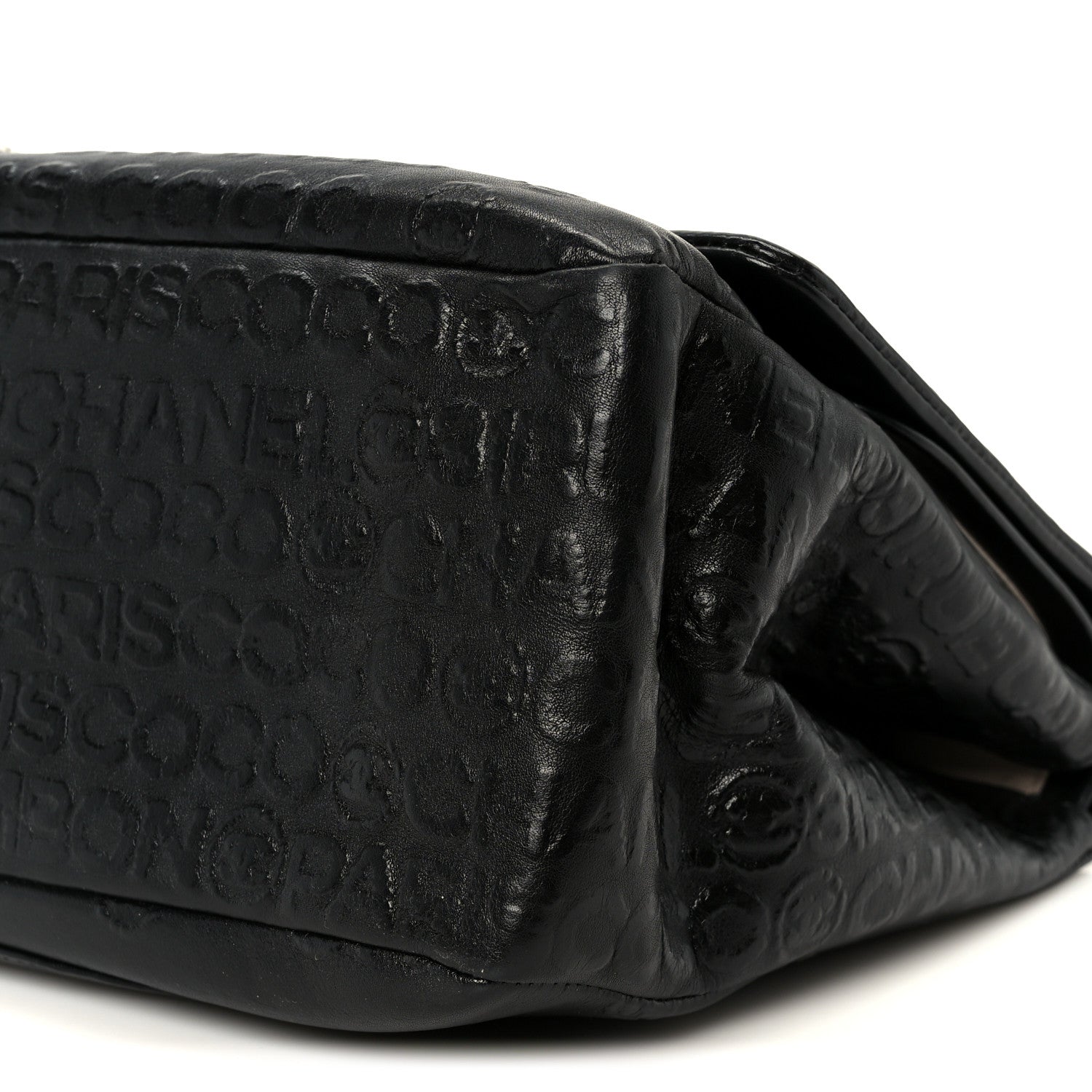 Chanel Calfskin Unlimited Jumbo Double Flap Black 10 of 10
