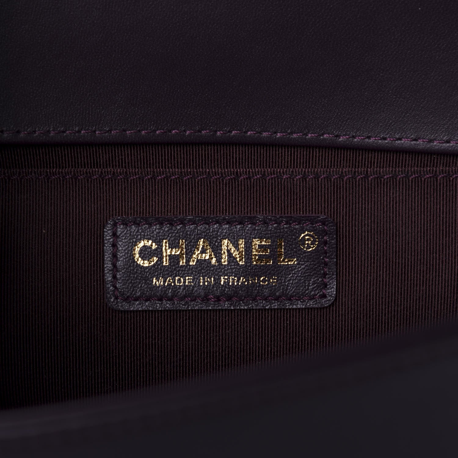 Chanel Lambskin Quilted Medium Boy Flap Purple 7 of 8
