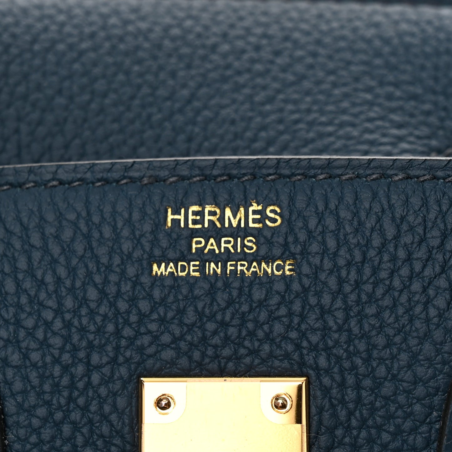 Togo Birkin 25 Bleu de Prusse