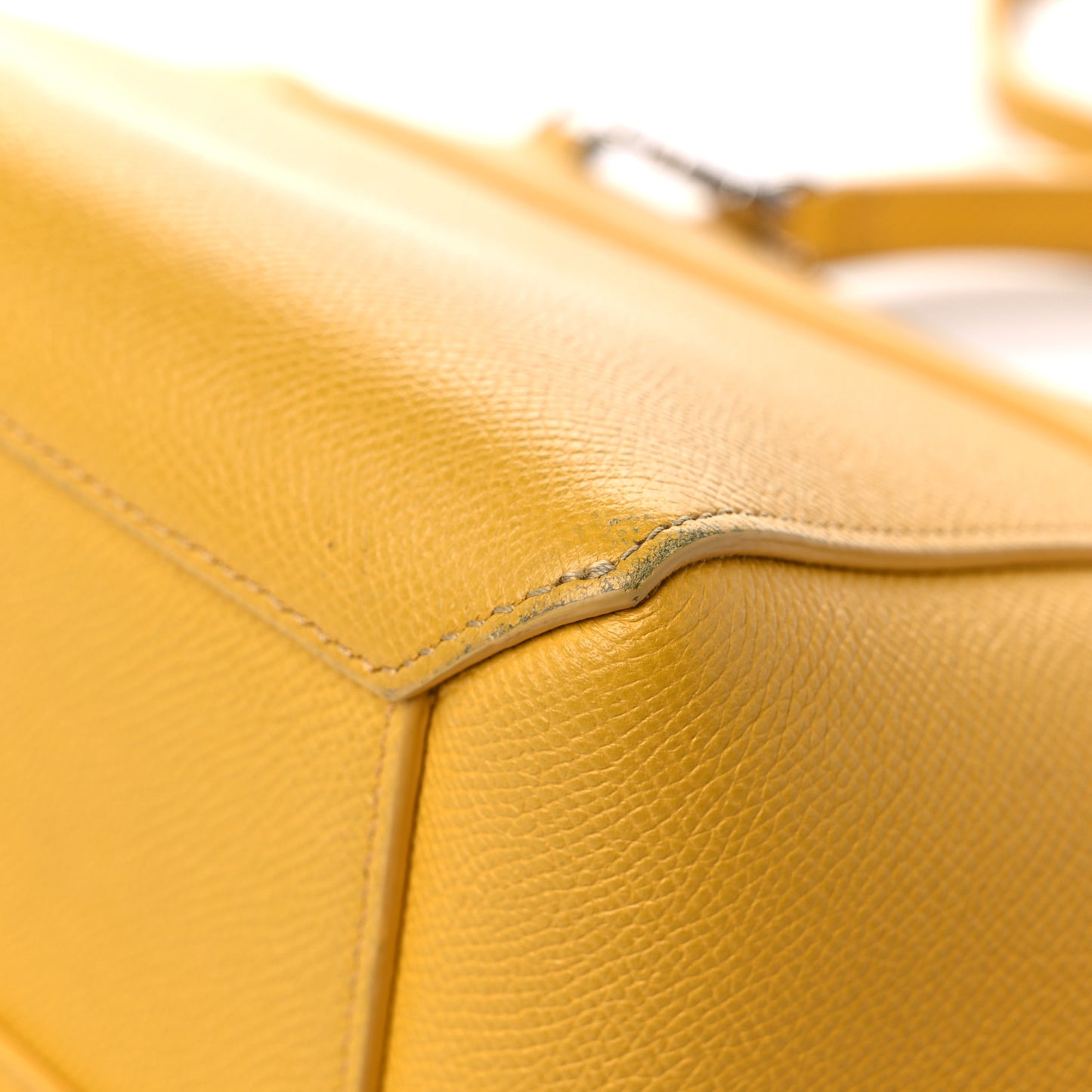 Grained Calfskin Nano Belt Bag Calendula