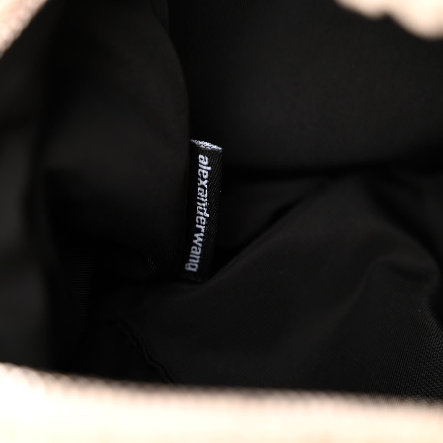 Alexander Wang Velvet Small Scrunchie Bag Simply Taupe 7 of 11