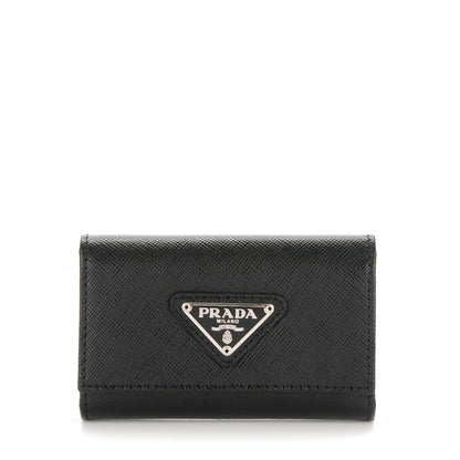Prada Saffiano 6 Key Holder Nero Black 1 of 6