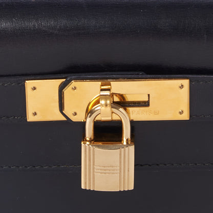 Hermes Box Kelly Sellier 28 Black 20 of 35