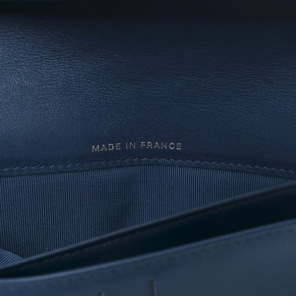 Chanel Patent CC Trousse Maquil Yen Wallet Blue 6 of 8