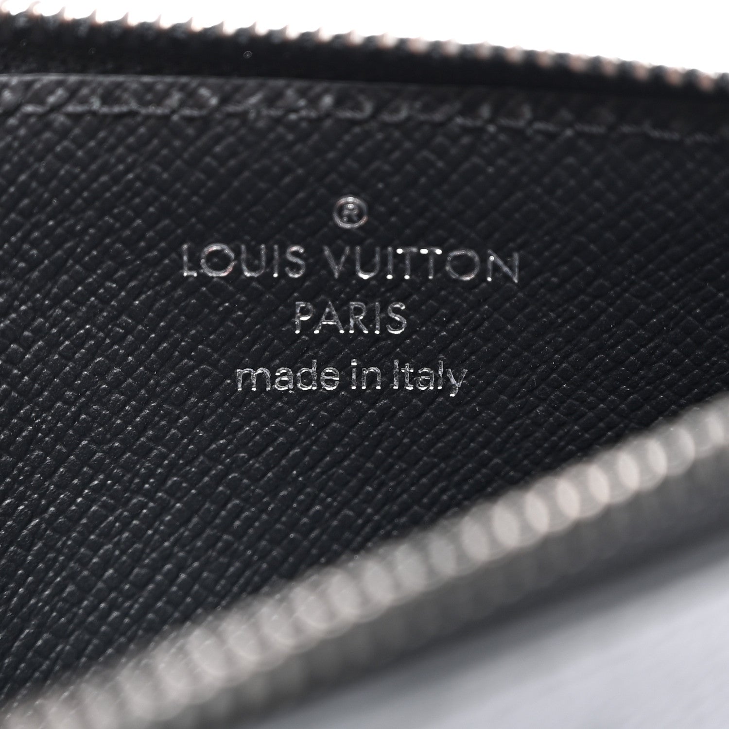 Louis Vuitton LOUIS VUITTON Reverse Monogram Eclipse Taiga Coin Card Holder 6 of 6