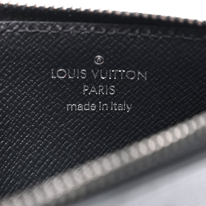 Louis Vuitton LOUIS VUITTON Reverse Monogram Eclipse Taiga Coin Card Holder 6 of 6