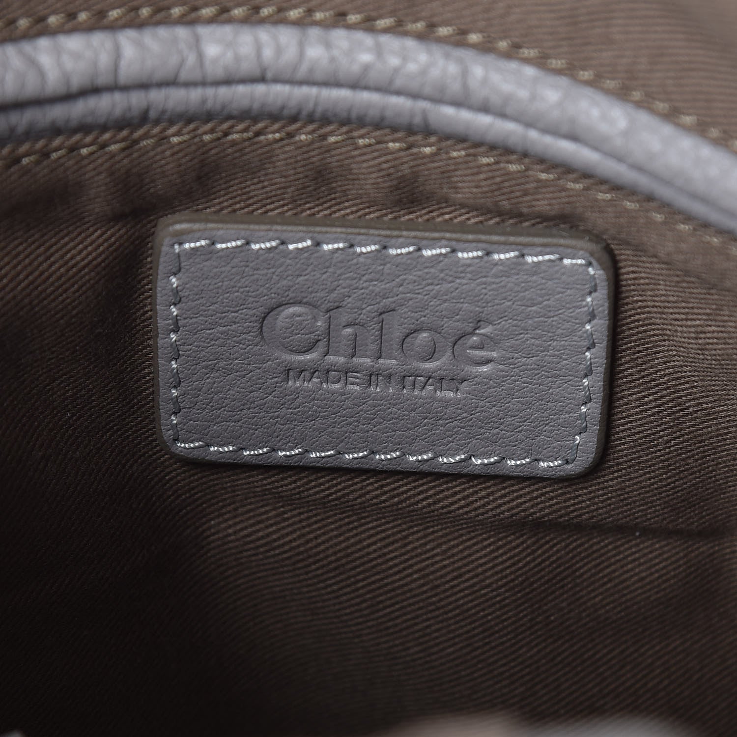 Chloe Calfskin Large Marcie Satchel Cashmere Grey 6 of 11