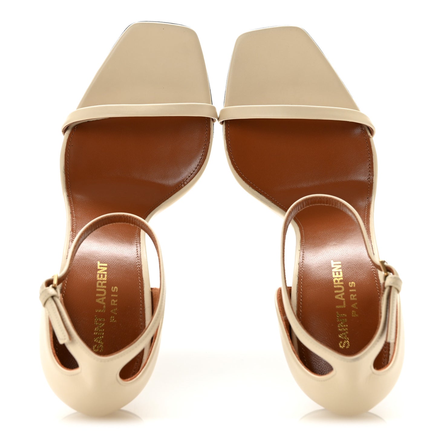 Calfskin 110 Opyum Sandals Real Beige 40.5 Real Beige