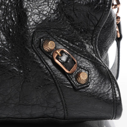 Balenciaga Agneau Giant 12 Rose Gold Hardware Part Time Black 3 of 14