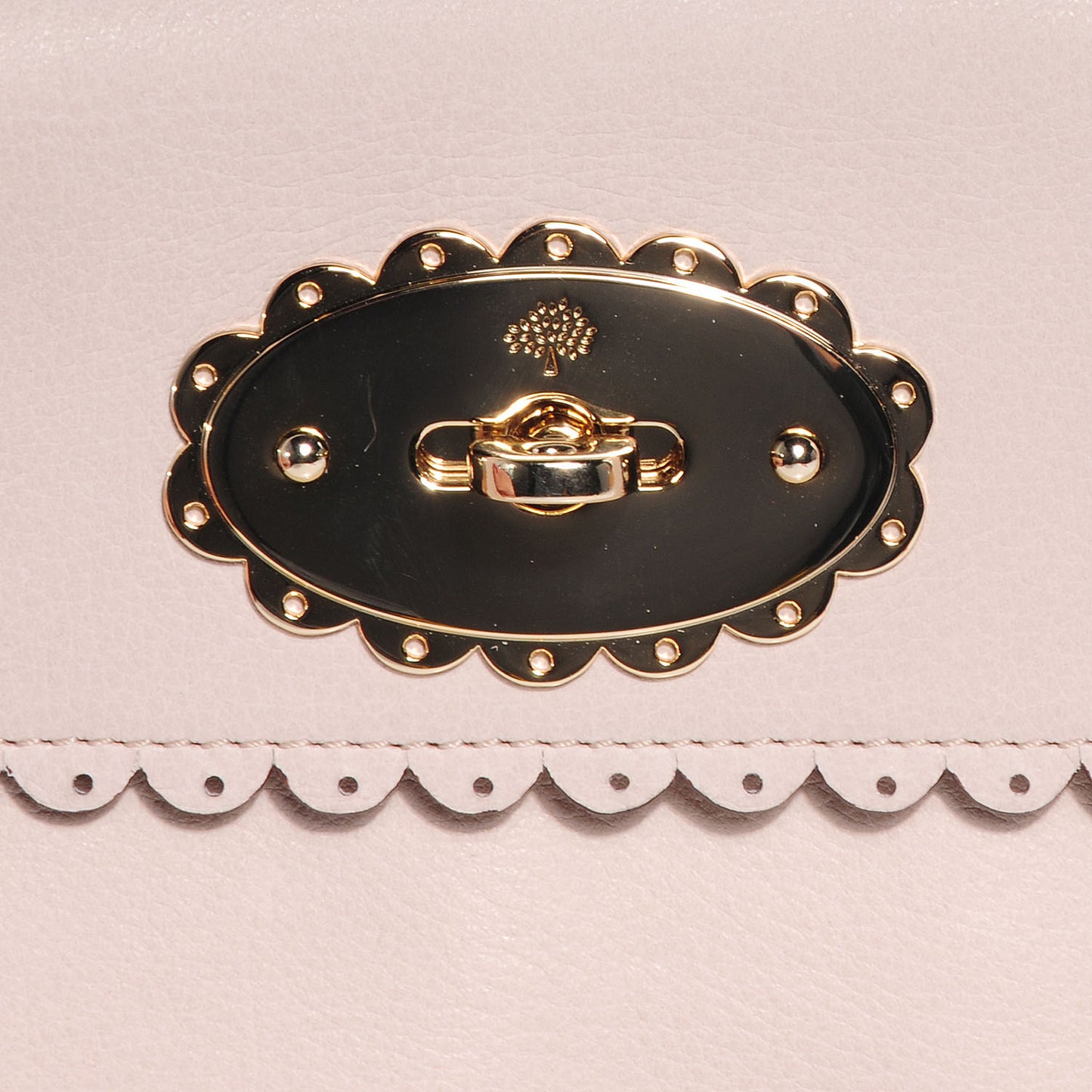 Soft Matte Pebbled Cookie Long Wallet Beige