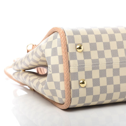 Louis Vuitton Damier Azur Propriano Rose Ballerine 8 of 10