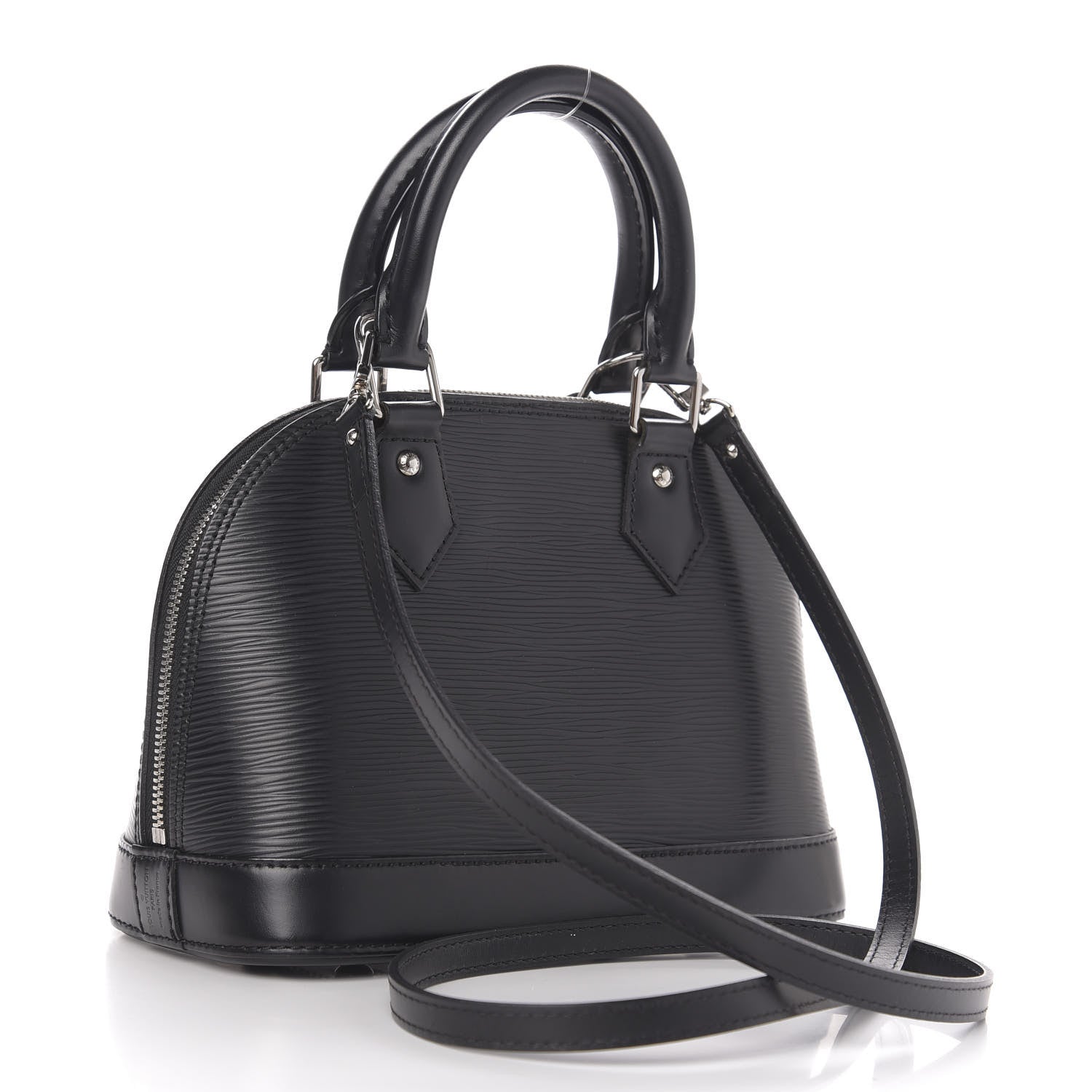 Louis Vuitton Epi Alma BB Black 3 of 9