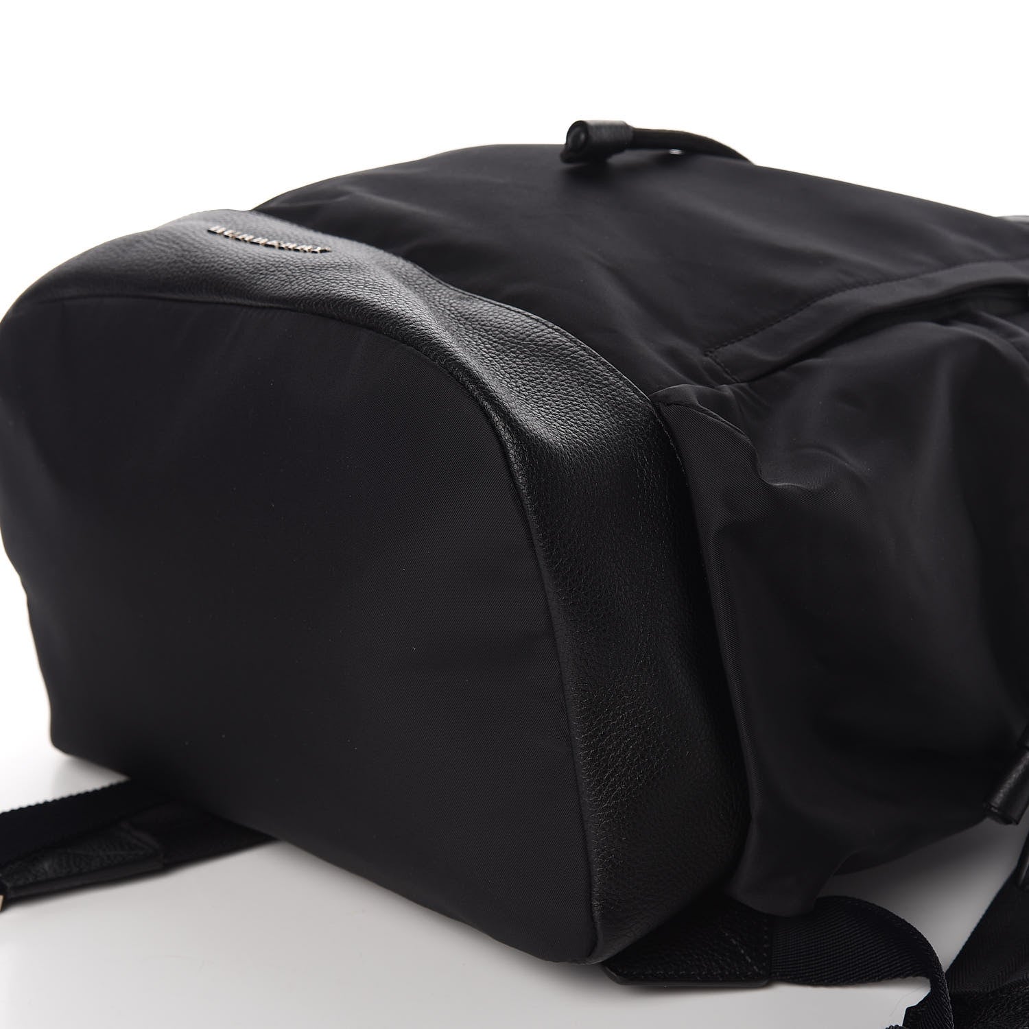 Burberry Nylon Grained Calfskin Watson Diaper Bag Black 6 of 11