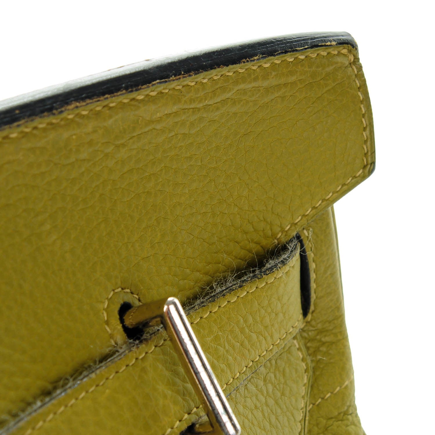 Hermes Taurillon Clemence JPG Birkin 42 Chartreuse 4 of 35