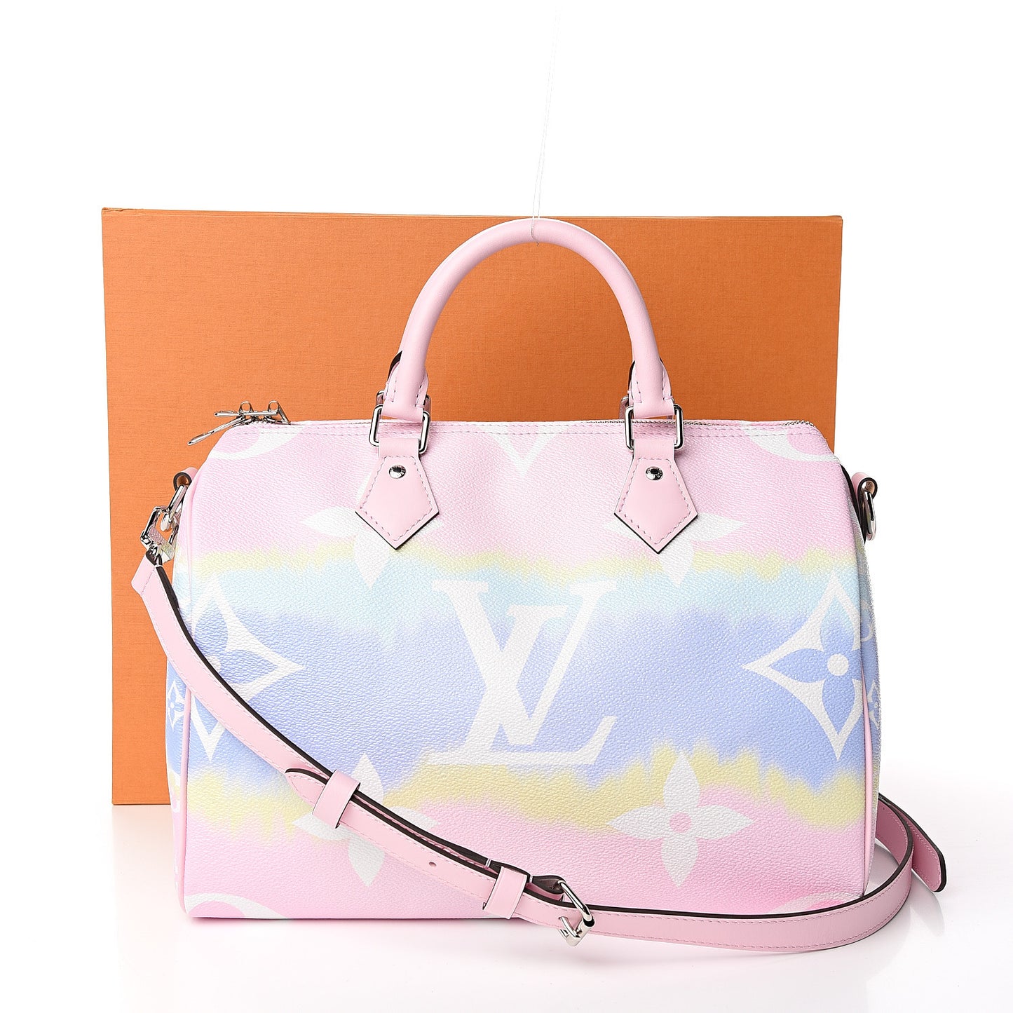 Monogram Escale Speedy Bandouliere 30 Pastel