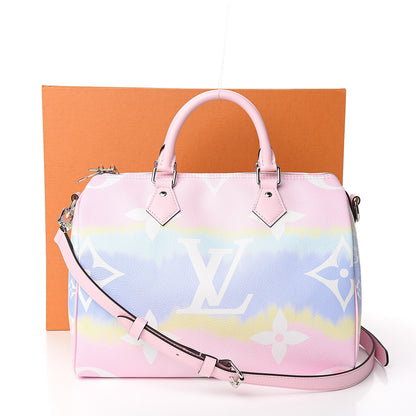 Louis Vuitton Monogram Escale Speedy Bandouliere 30 Pastel 10 of 10