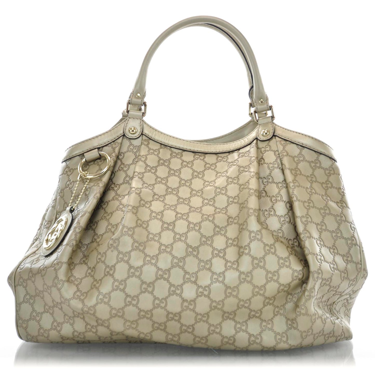 Guccissima Large Sukey Champagne
