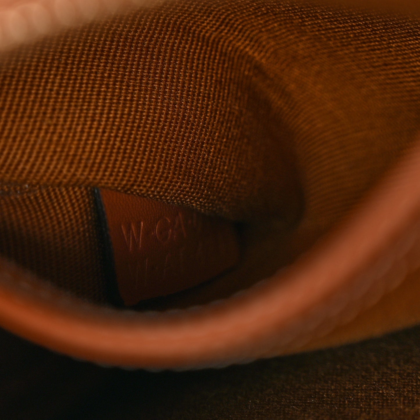 Triomphe Canvas Calfskin Small Boston Bag Tan