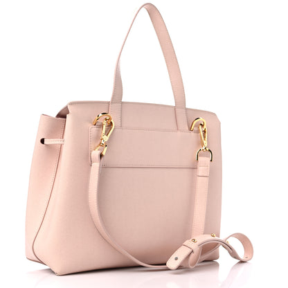 Mansur Gavriel Saffiano Lady Bag Rosa 2 of 10