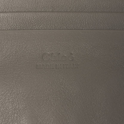 Chloe Suede Calfskin Mini Faye Shoulder Bag Motty Grey 6 of 13