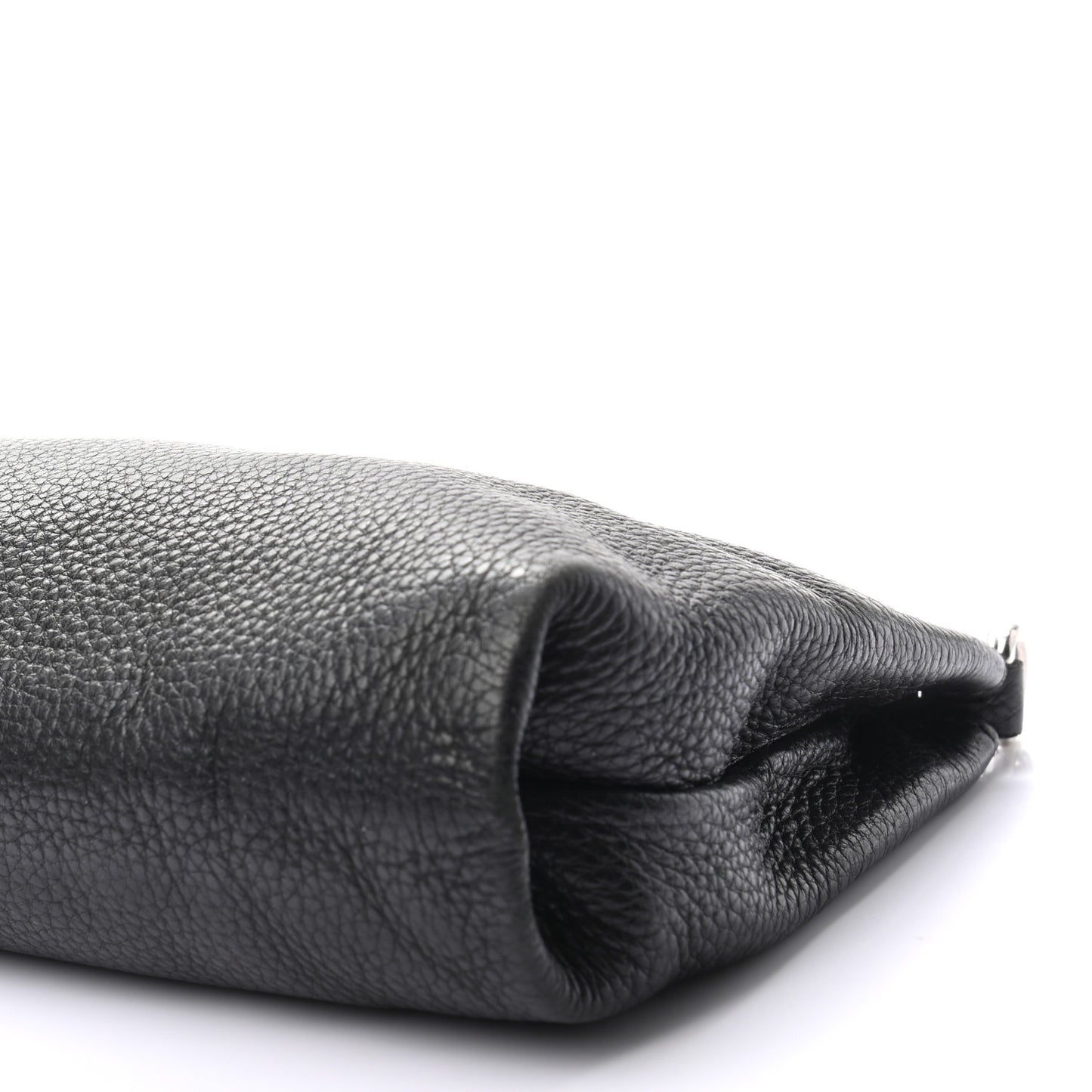 Vitello Daino Crossbody Bag Black