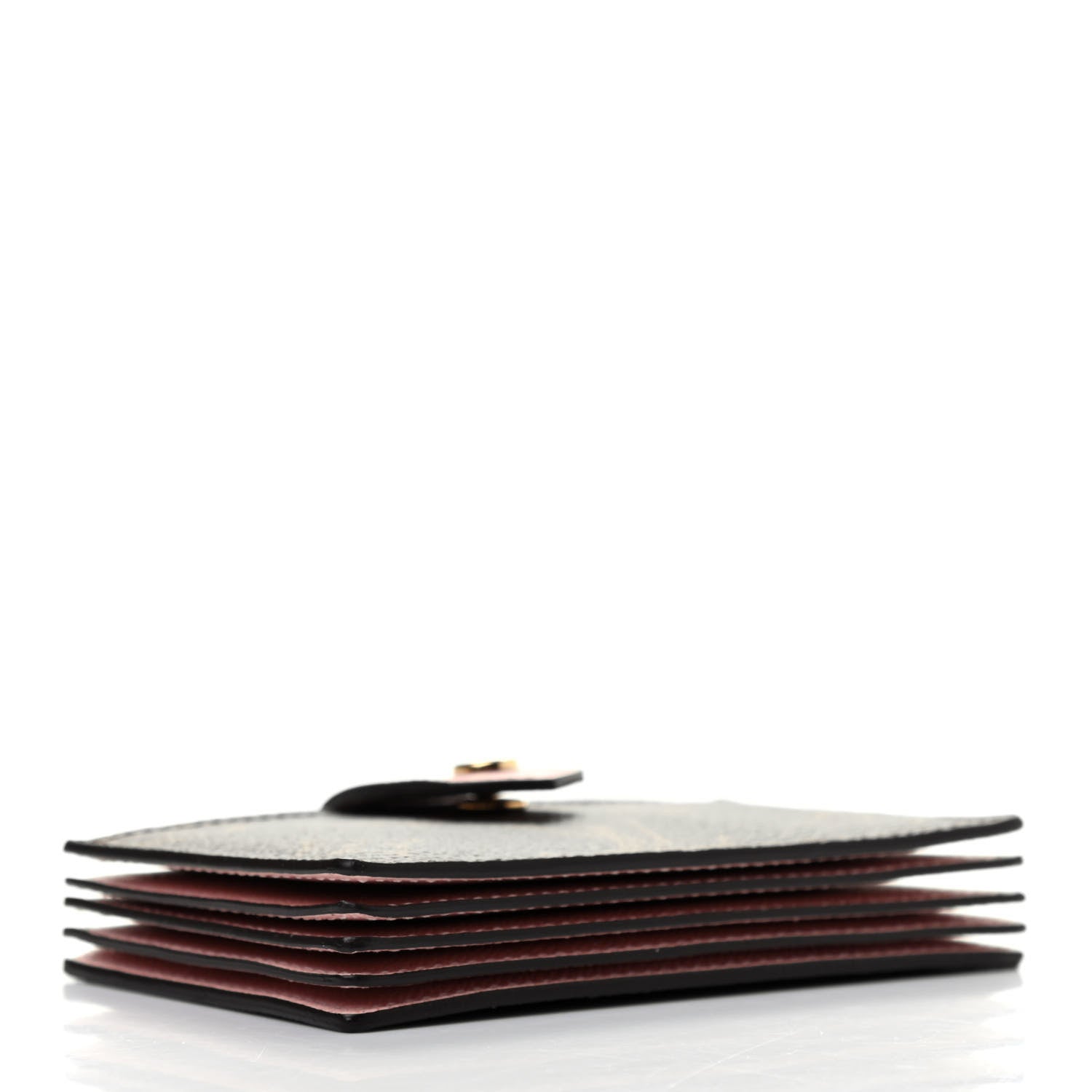 Louis Vuitton Monogram Gusset Card Holder Rose Ballerine 4 of 7
