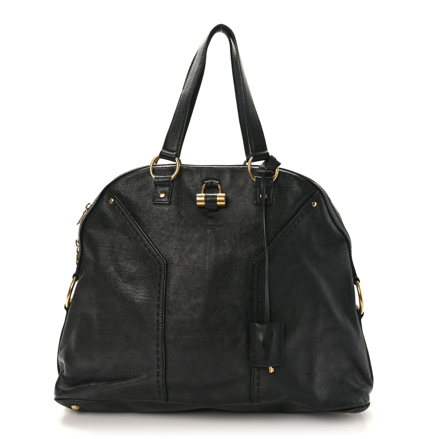 Calfskin Oversized Muse Black