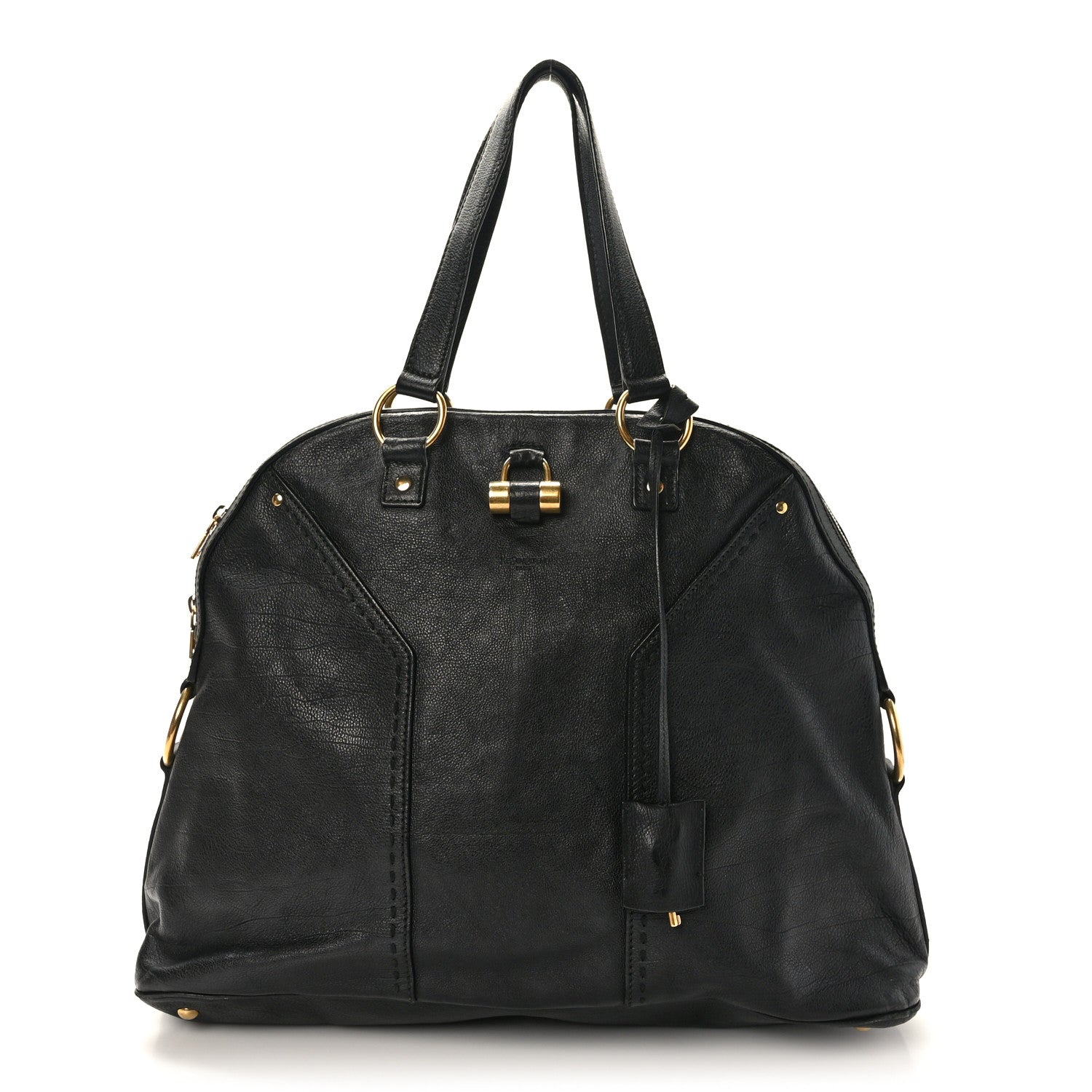 Saint Laurent Calfskin Oversized Muse Black 1 of 9