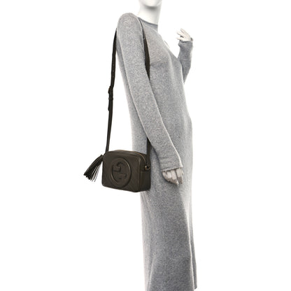 Gucci Sakai Be Green Calfskin Diagonal Stitched Small Blondie Shoulder Bag Craclet Brown 2 of 10