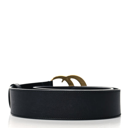 Gucci Calfskin Double G 40mm Belt 75 30 Black 2 of 7