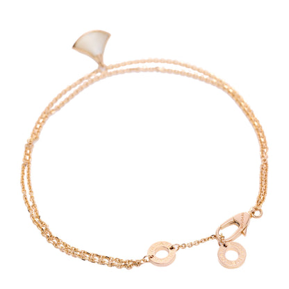 Bulgari 18K Rose Gold Mother of Pearl Divas' Dream Bracelet SM 3 of 5