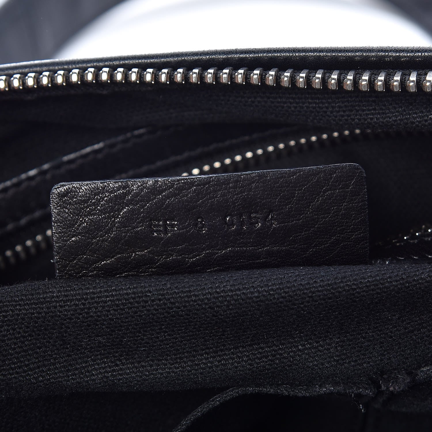 Givenchy Pebbled Calfskin Medium Bolt Stud Pandora Black 8 of 10