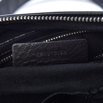 Givenchy Pebbled Calfskin Medium Bolt Stud Pandora Black 8 of 10