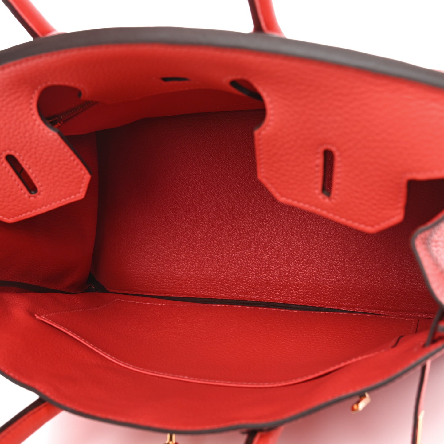 Togo Birkin 30 Rouge Pivoine