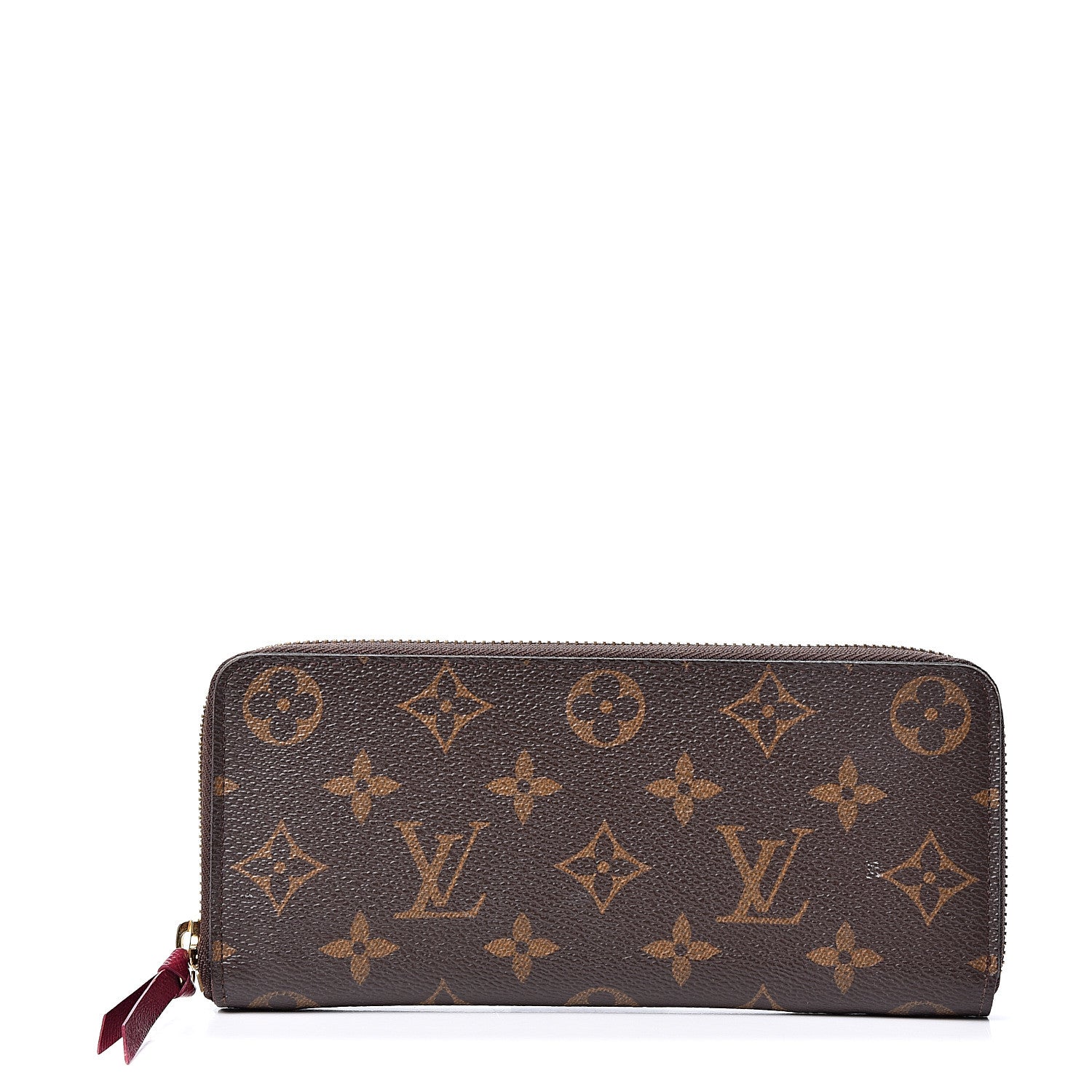 Louis Vuitton Monogram Clemence Wallet Fuchsia 1 of 9
