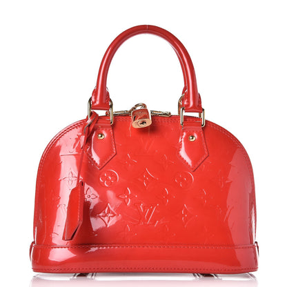 Louis Vuitton Vernis Alma BB Rouge Grenadine 1 of 9