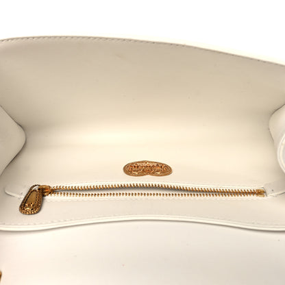 Dolce & Gabbana DOLCE & GABBANA Calfskin Medium Devotion Crossbody Bag White 4 of 10
