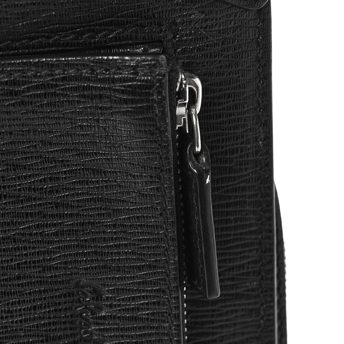 Calfskin Wristlet Clutch Black