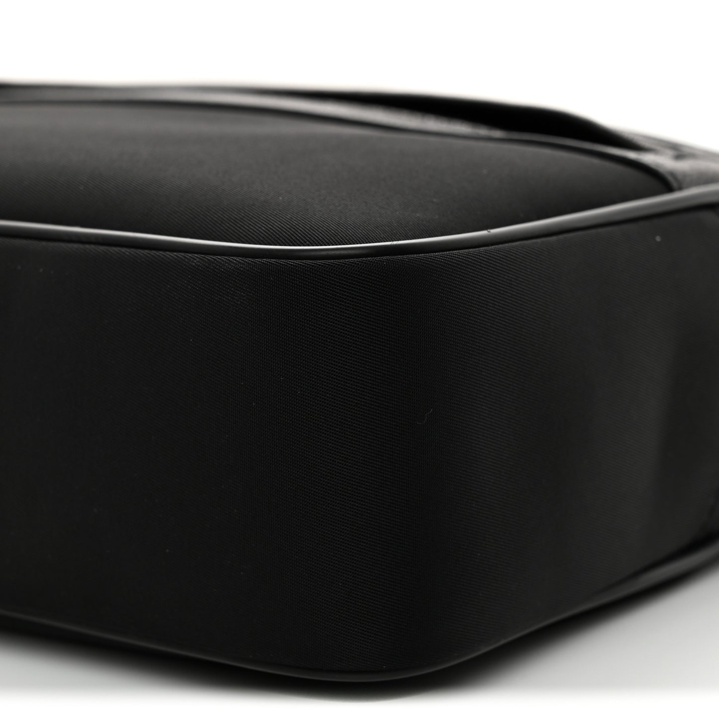 Lambskin Nylon Small Camp Camera Bag Black