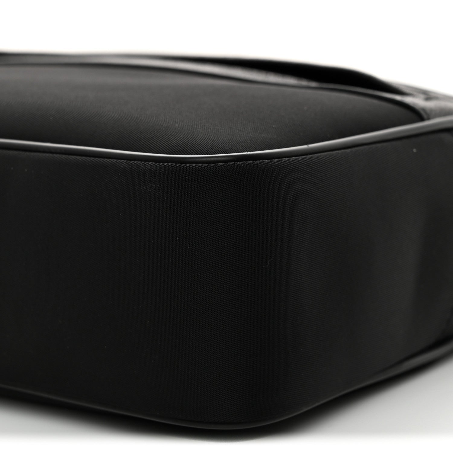 Saint Laurent Lambskin Nylon Small Camp Camera Bag Black 10 of 10