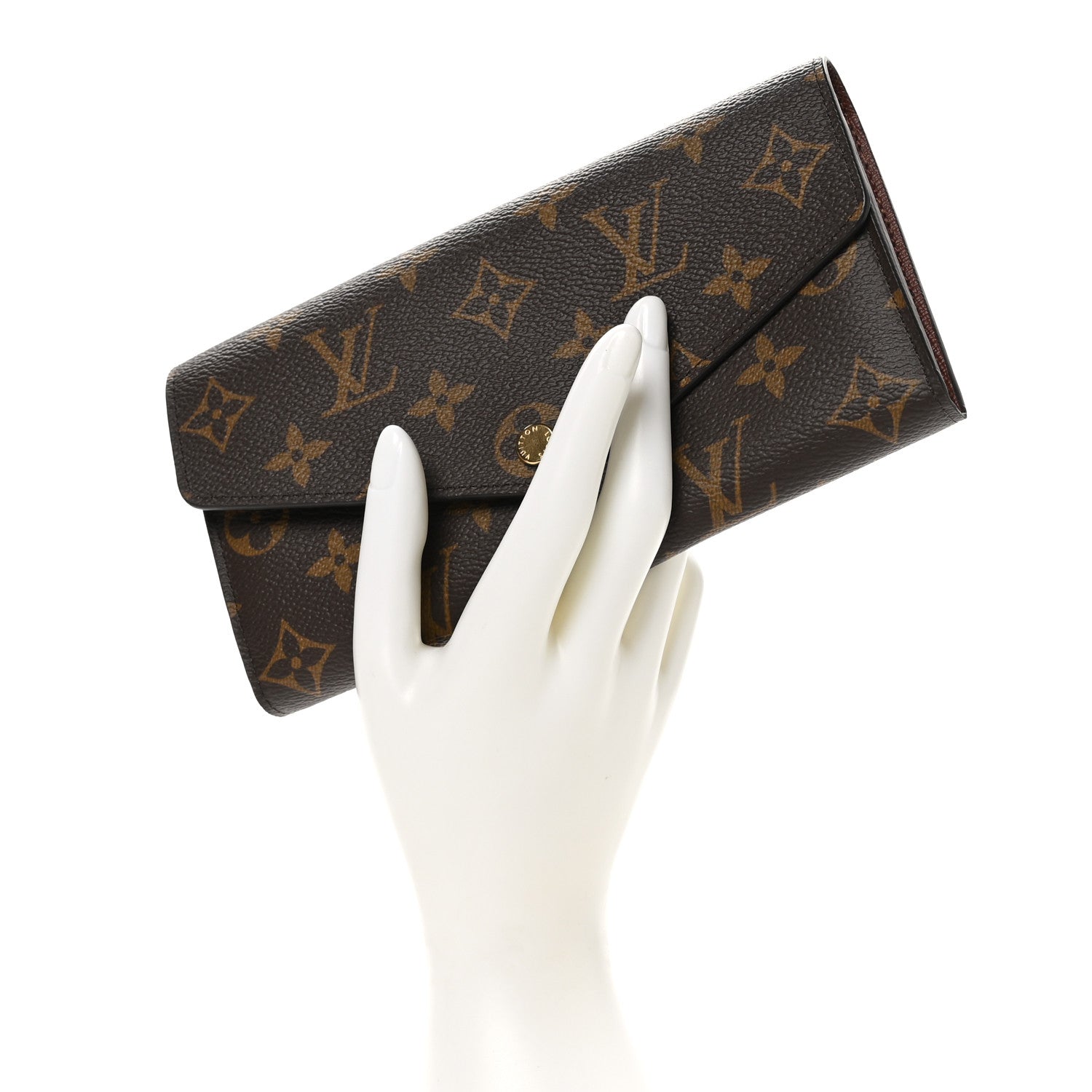 Louis Vuitton Monogram Sarah Wallet NM 2 of 8