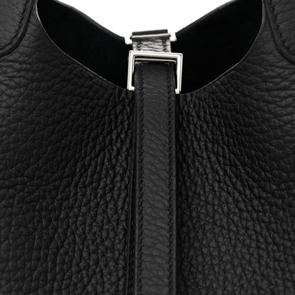 Hermes Taurillon Clemence Picotin Lock 18 PM Black 8 of 11