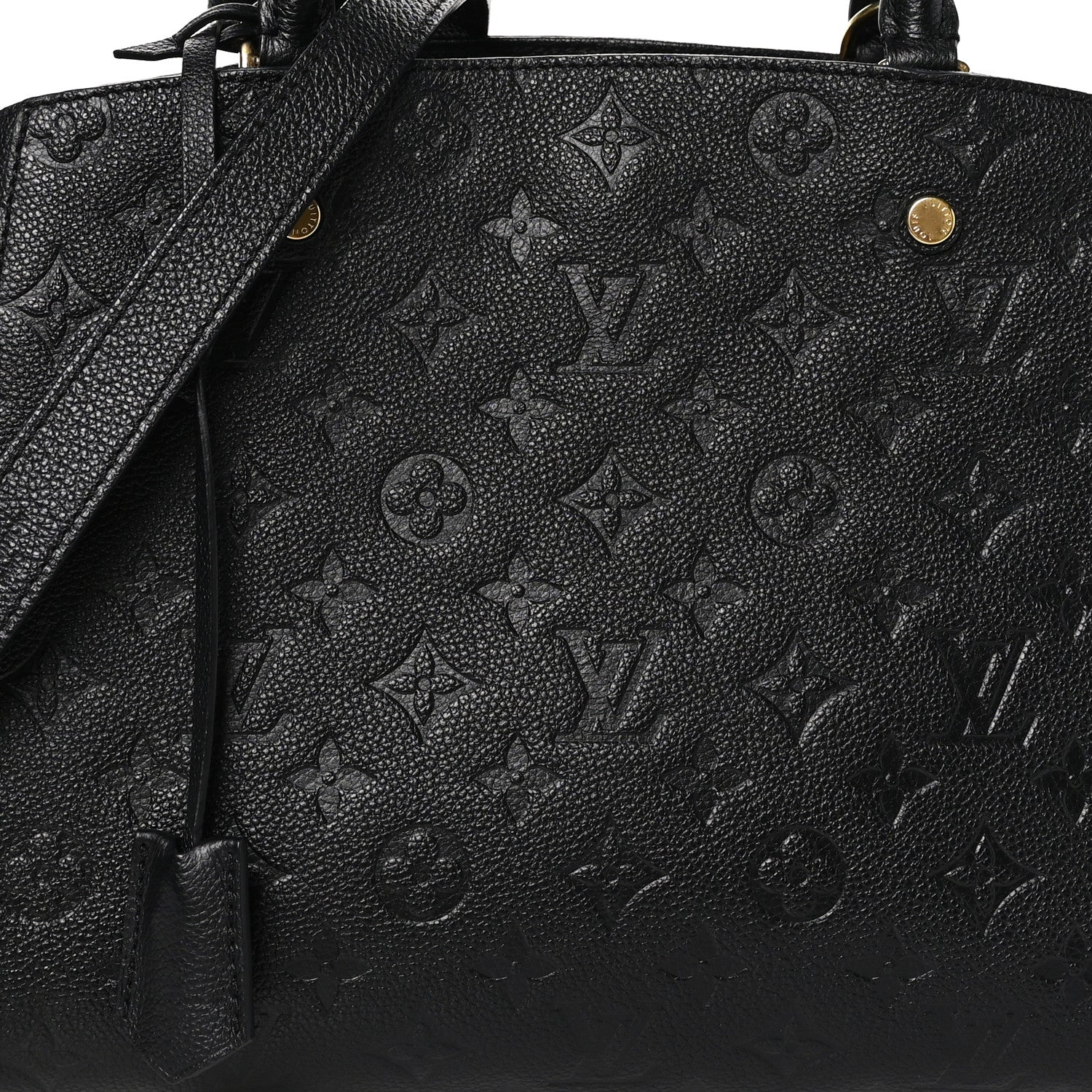 Louis Vuitton Empreinte Montaigne MM Black 8 of 10