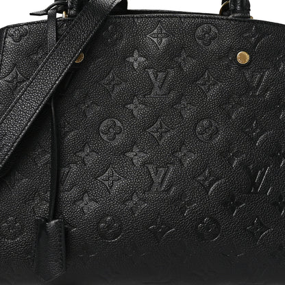 Louis Vuitton Empreinte Montaigne MM Black 8 of 10