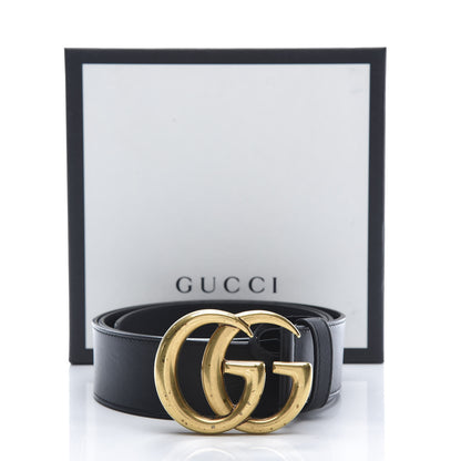 Gucci Calfskin Double G 40mm Belt 95 38 Black 6 of 6