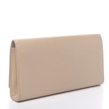 Saint Laurent Smooth Calfskin Cassandre Clutch Nude Powder 3 of 12