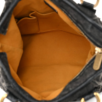 Louis Vuitton Denim Neo Cabby MM Black 5 of 14