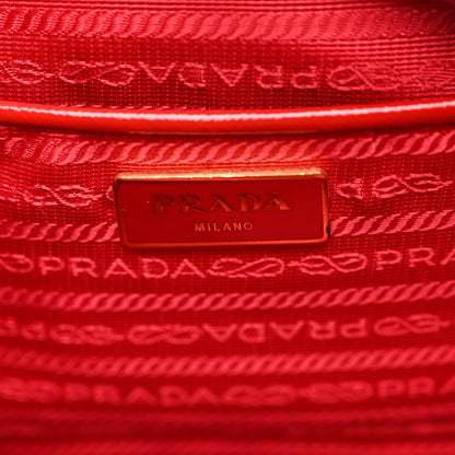Prada Saffiano Vernice Large Tote Rosso 6 of 12