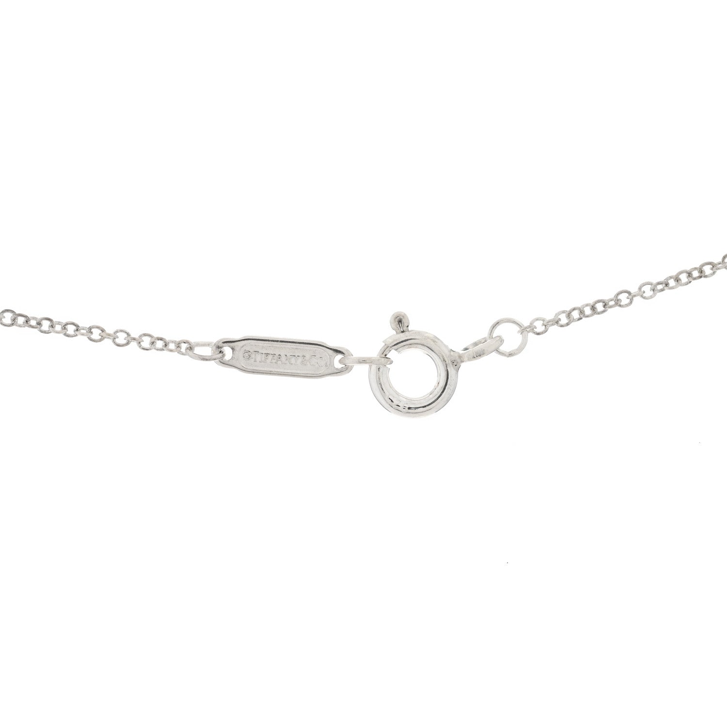 Tiffany Sterling Silver Enchant Heart Pendant Necklace 3 of 3